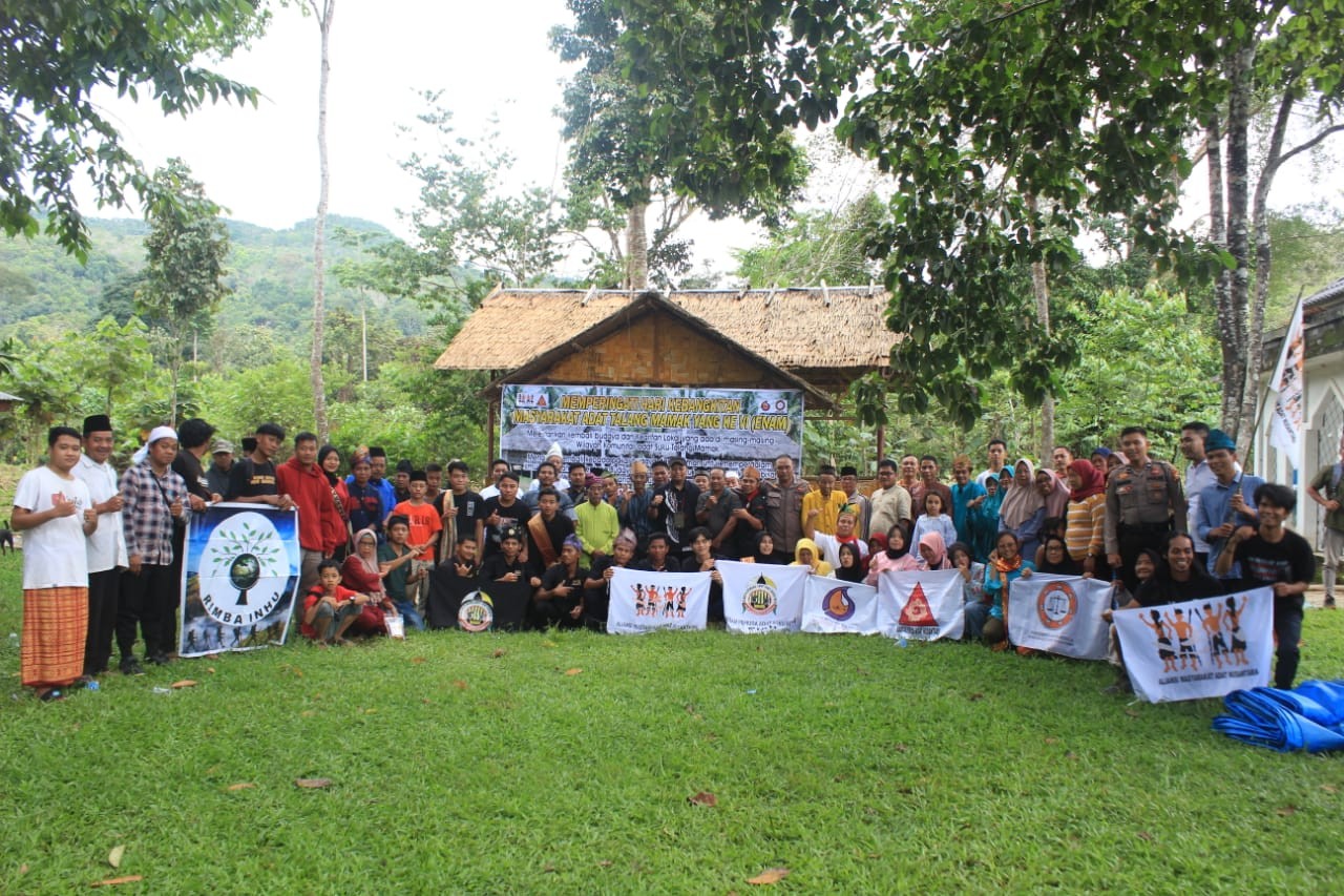 Masyarakat Adat Talang Mamak Inhu Bersama Aliansi Masyarakat Adat Nusantara (AMAN) Inhu, Untuk Bersama-Sama Memperingati Hari Kebangkitan Masyarakat Adat Talang Mamak