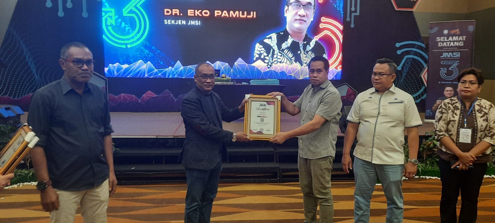 JMSI Resmi Luncurkan Sertifikat dan Barcode Online