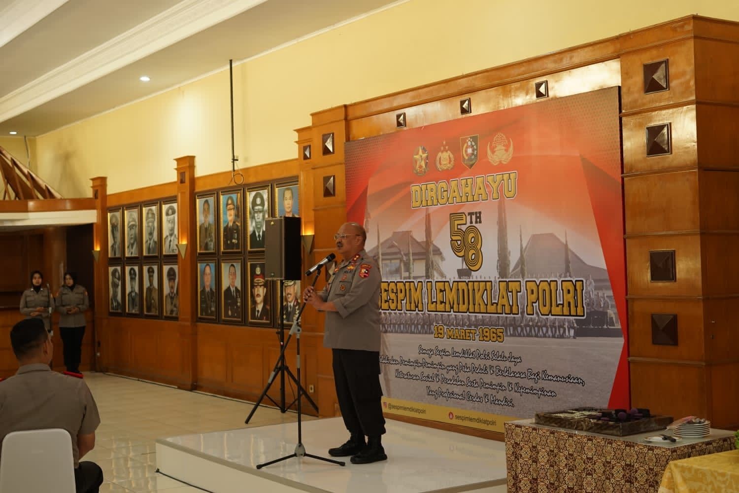 Irjen Cryshnanda DL Pada Ulang Tahun ke 58 Sespim Polri : Lembaga Ini Tempat Pendidikan Moral 