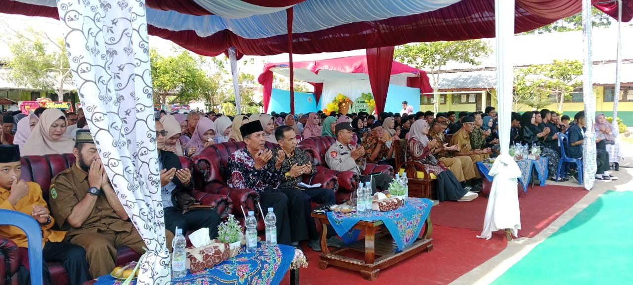 Hadiri pelepasan dan halal bihalal siswa-siswi Di SMK 2 Tembilahan, Ferryandi Berpesan Jauhi Narkoba