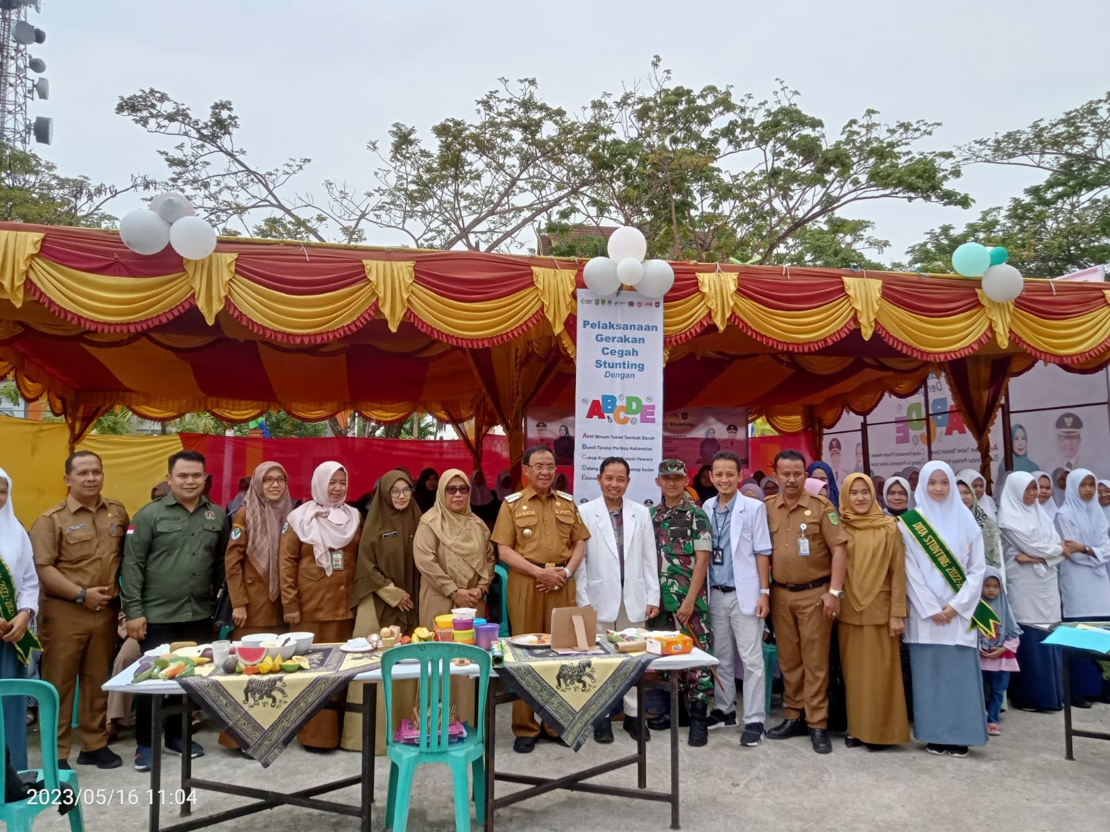 Kadinkes Inhil Ajak Masyarakat Untuk Mendukung Dan Menyukseskan Gerakan Cegah Stunting melalui 5 pesan kunci ABCDE