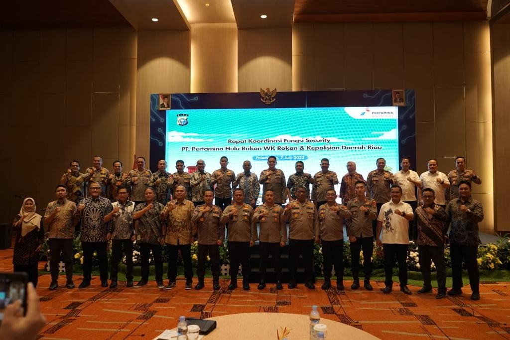 Polda Riau Gelar Rapat Koordinasi Bersama PHR Terkait Pengamanan Obvitnas di WK Blok Rokan