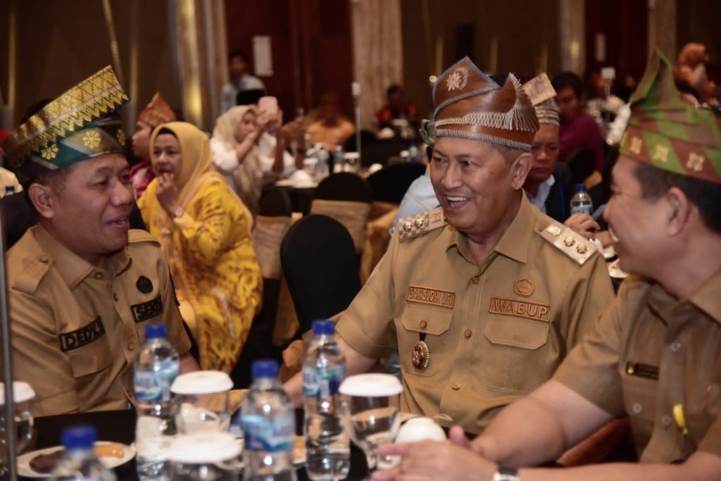 Wabup Inhil H.Syamsuddin Uti Ikuti Deklarasi Pemilu Damai Tahun 2024