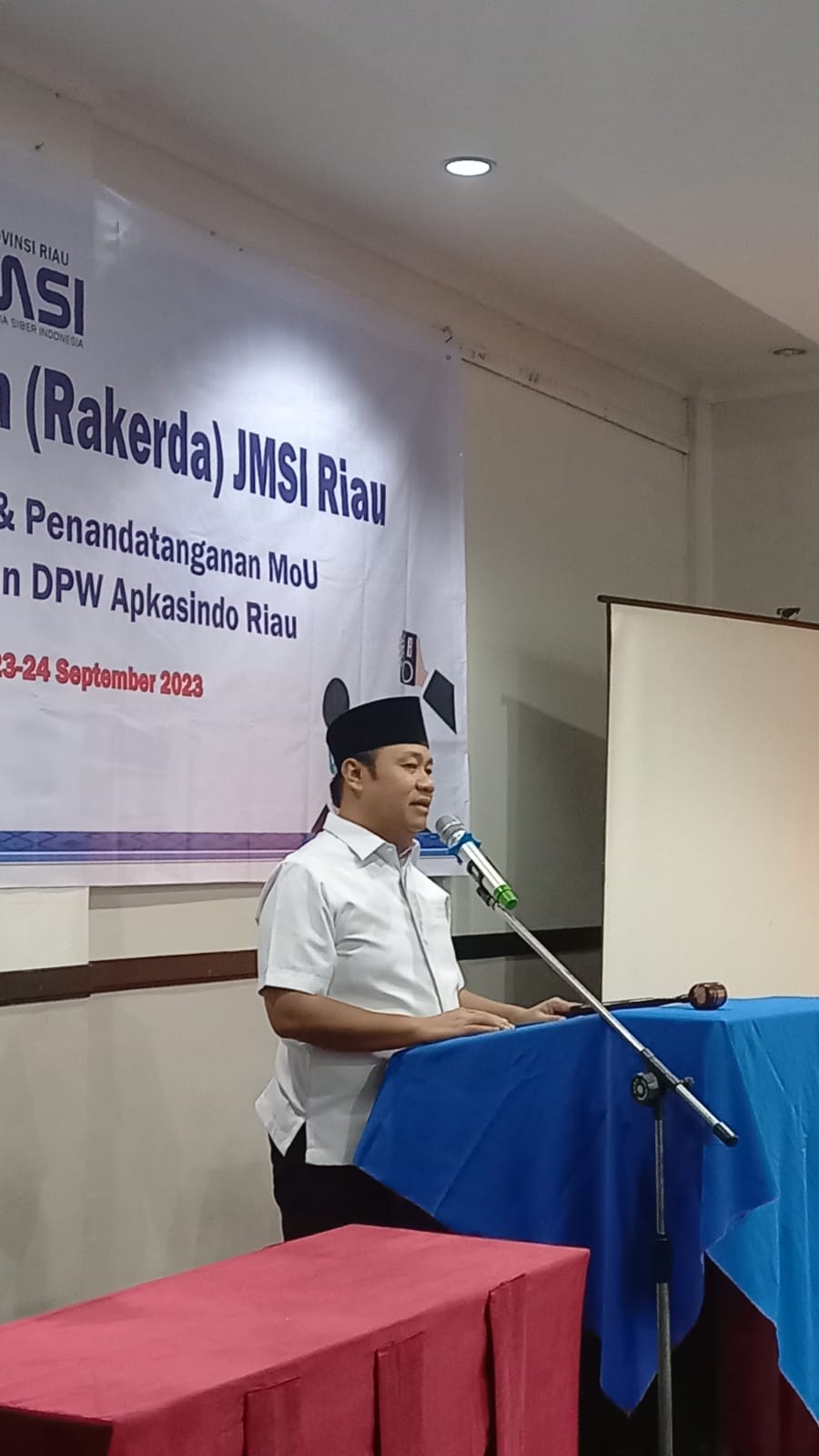 Buka Rakerda JMSI, Ketua DPRD Riau Yulisman Apresiasi MoU dengan Apkasindo