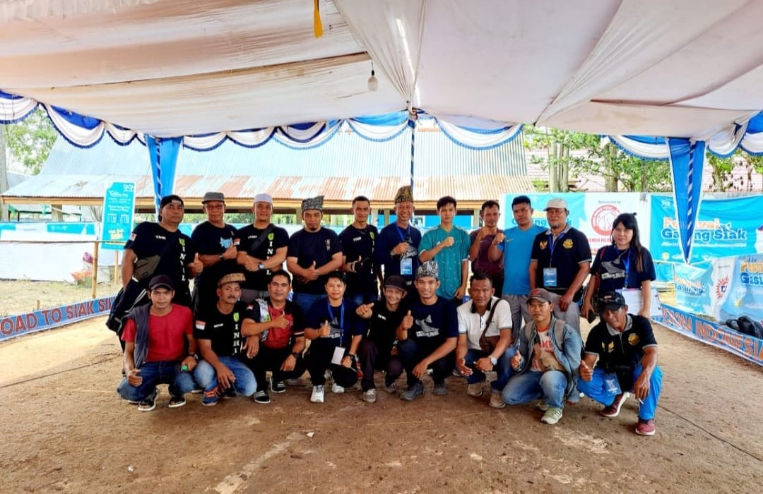 Ikuti Event Festival Gasing Siak 2023, Tim Gasing Inhil Sabet Juara 2