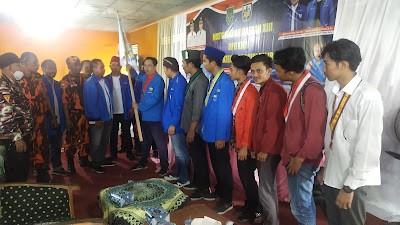 Aklamasi, Mahmudin dan Aditya Prahara Resmi Menjadi Ketua dan Sekretaris KNPI Inhil Priode 2022-2025